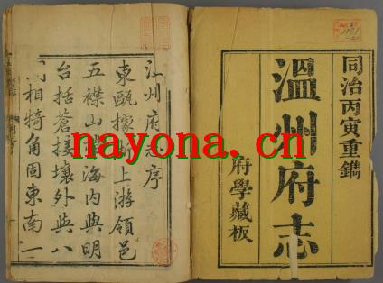 同治温州府志 .pdf下载