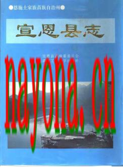 湖北省 宣恩县志.pdf下载