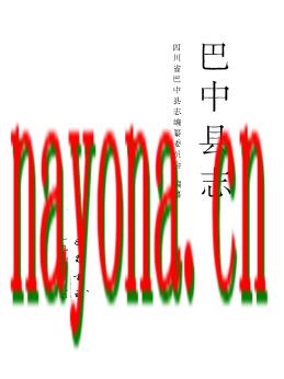 四川省巴中县志.pdf下载