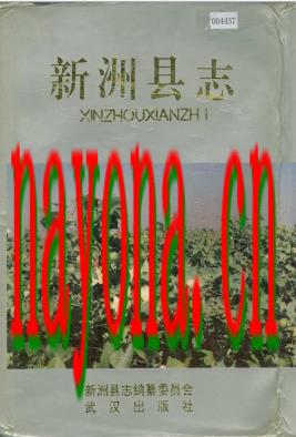 湖北省新洲县志.pdf下载