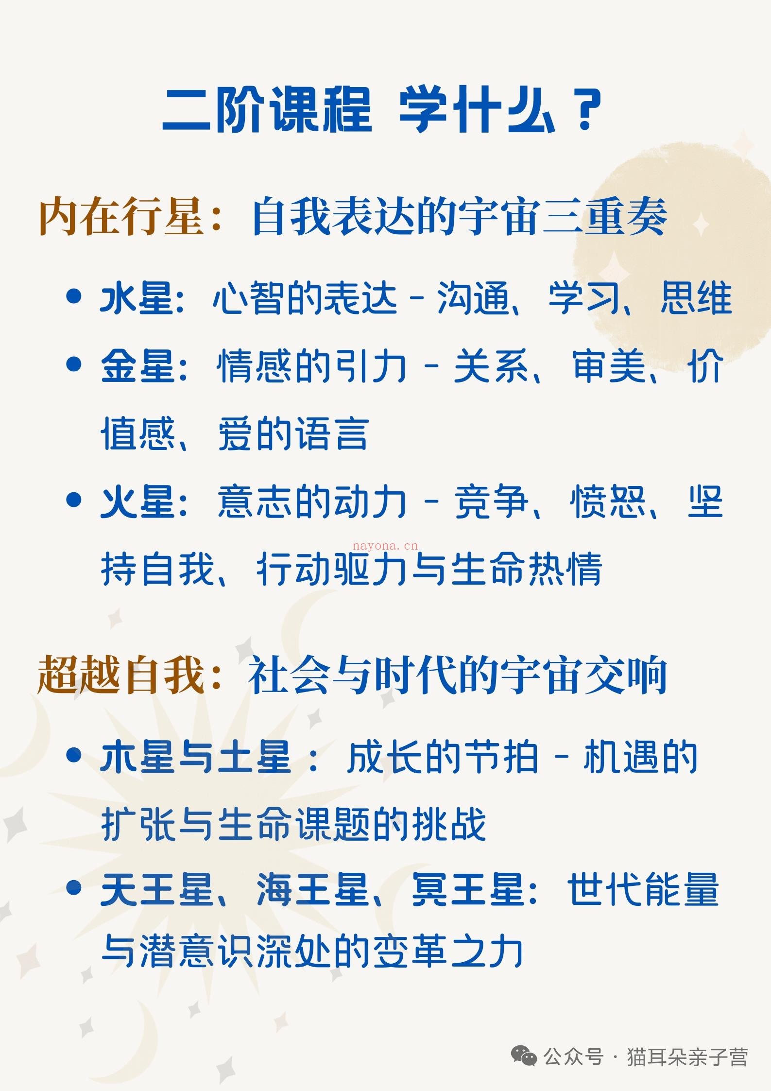 抱抱团占星入门·二阶课：八大行星多维解码生命潜能