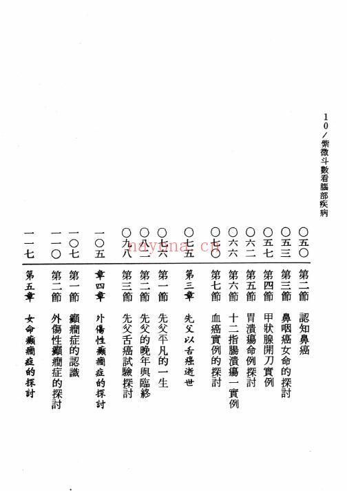 堃元《紫微斗数看脑部疾病》218页 易学 第2张-古籍汇典 堃元《紫微斗数看脑部疾病》218页 易学 第2张