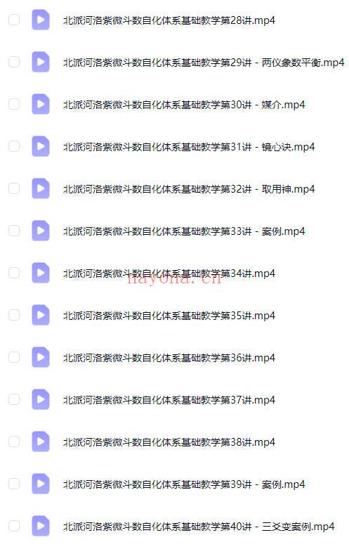 周知先不是仙《北派河洛紫微斗数自化体系基础教学》视频课67集