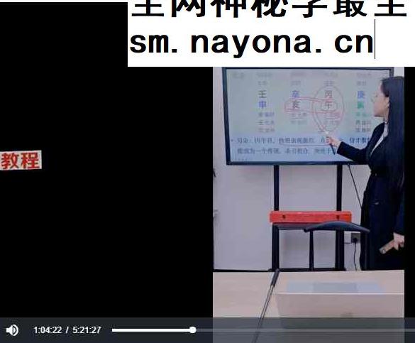 高雅兰老师《八字三法归宗之象法大揭秘》视频一大集