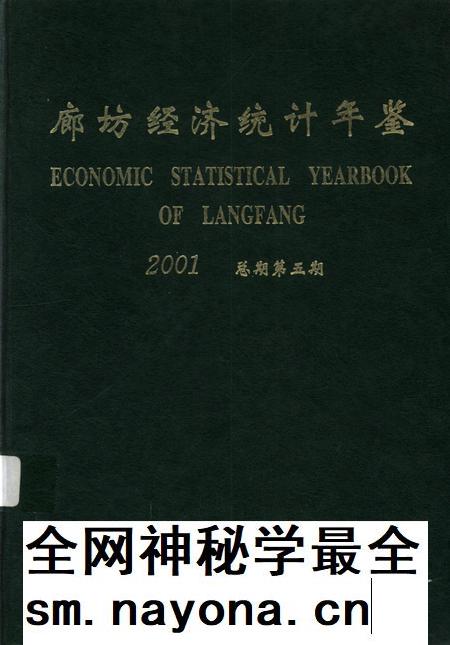 廊坊经济统计年鉴 2001 总期第五期.pdf电子版_河北省志插图