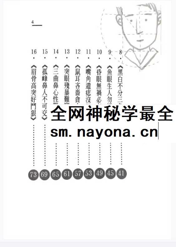《看面相防小人》195页