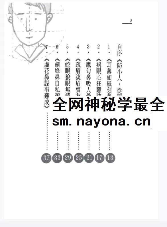 《看面相防小人》195页