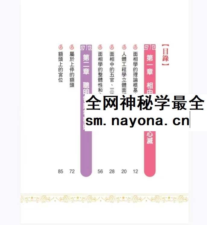 李建军《解开手相密码》《解开面相密码》2册合集