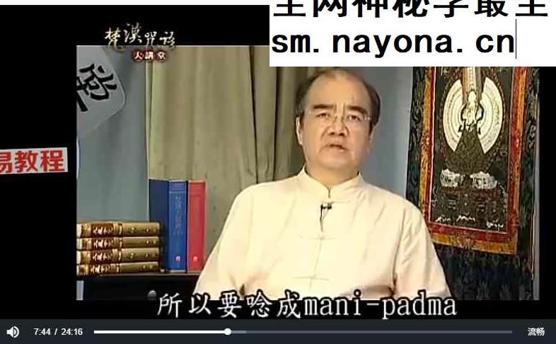 林光明教授《梵汉咒语大讲堂》60集视频