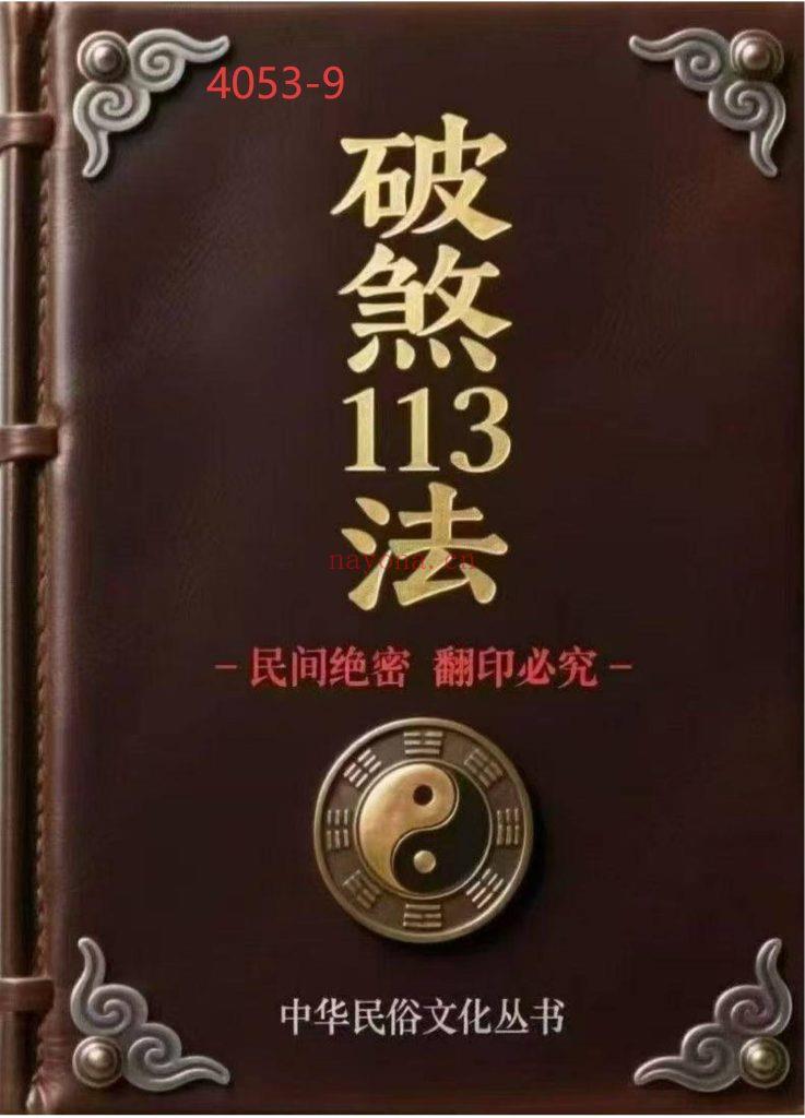 《破煞113法》9