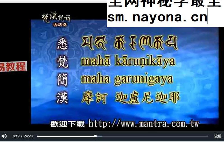 林光明教授《梵汉咒语大讲堂》60集视频