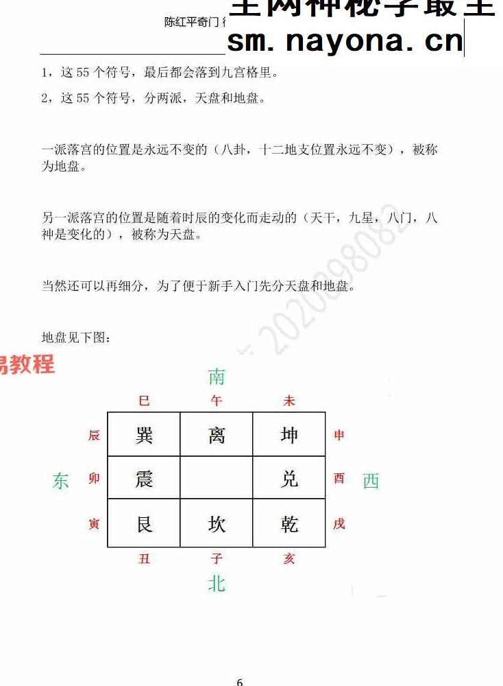 陈红平奇门遁甲从入门到精通上下册pdf 212页