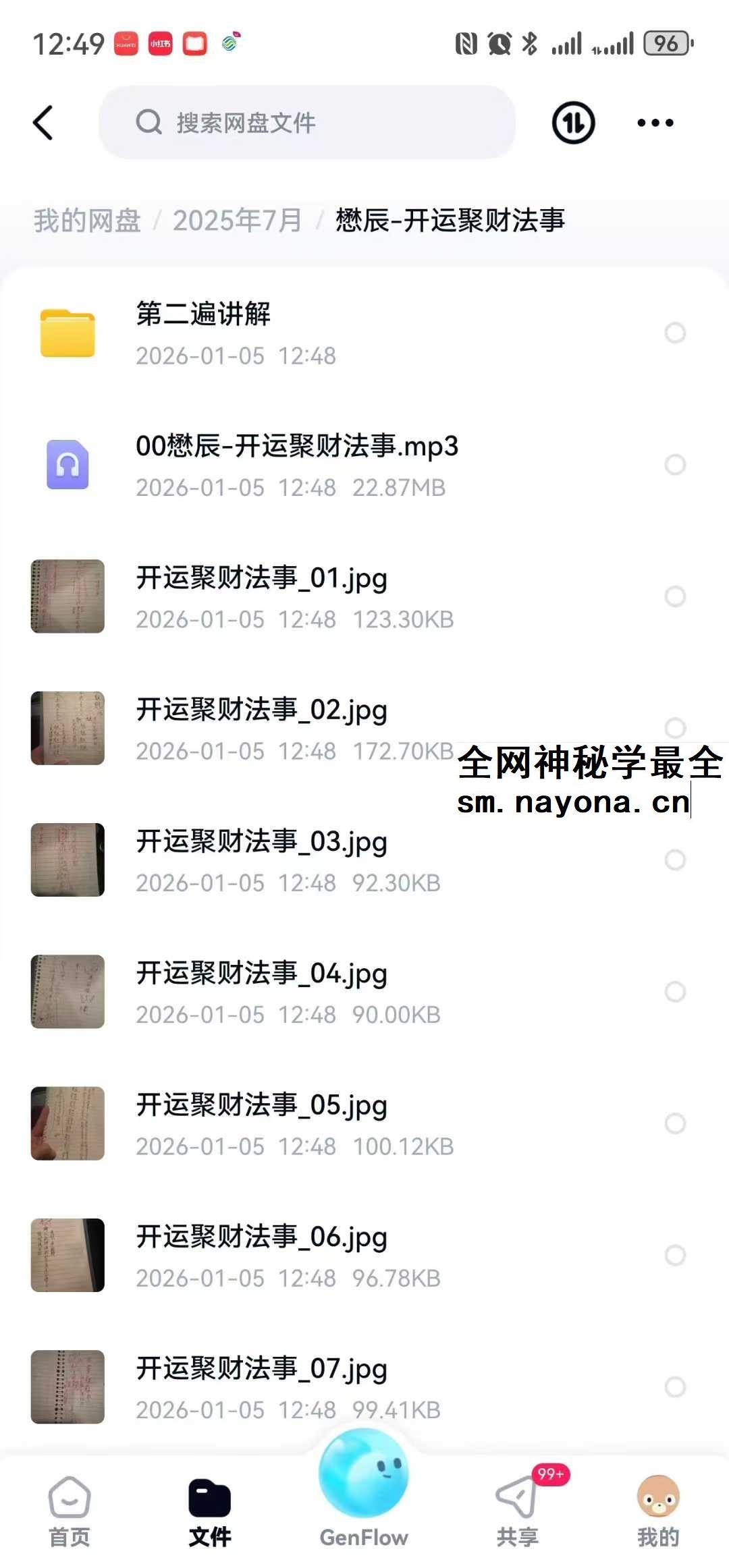 懋辰《开运聚财法事》音频+文档