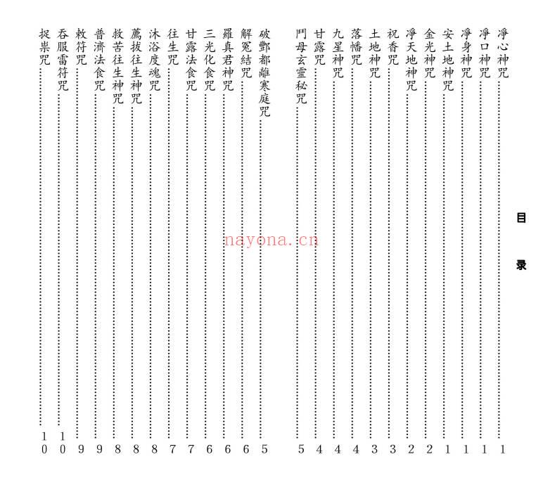 《神咒全集》高清打印版127页.PDF电子版