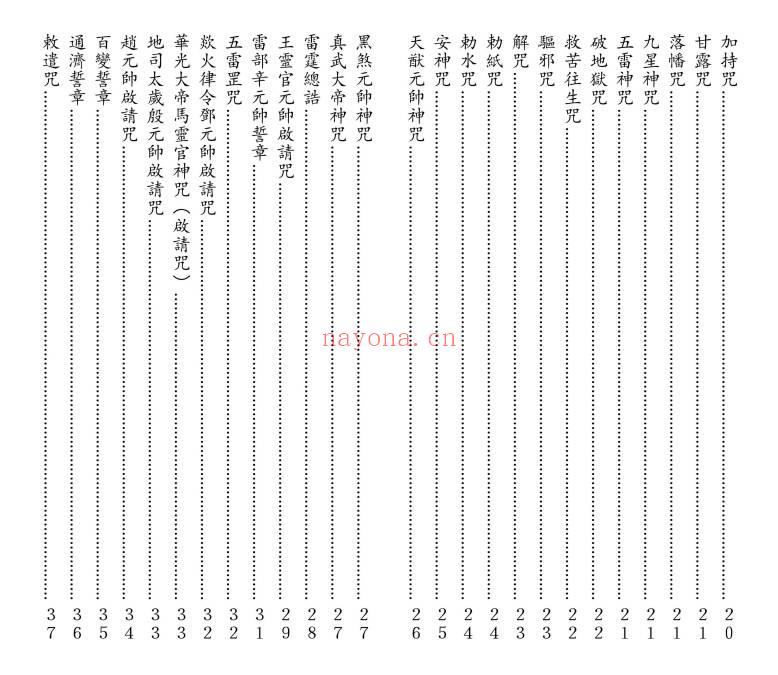 《神咒全集》高清打印版127页.PDF电子版