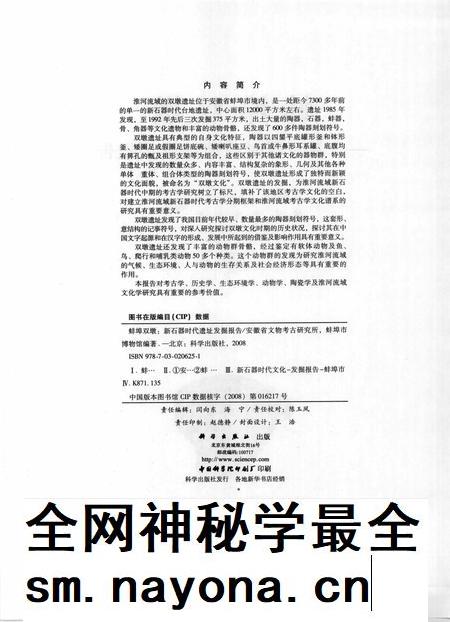 2008版蚌埠双墩  新石器时代遗址发掘报告  上下.pdf电子版_安徽省志插图2