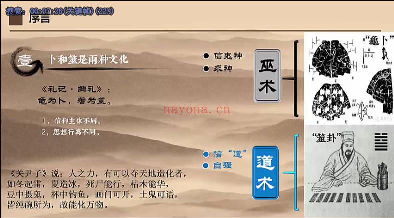 文始道《卜筮正术》视频课76集