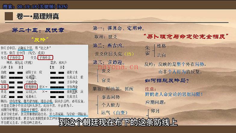 文始道《卜筮正术》视频课76集