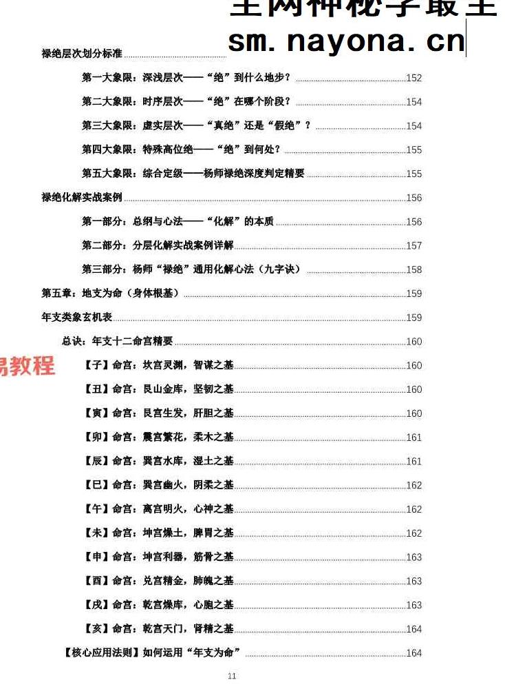 杨春波禄命法盲派真传全解.pdf 412页