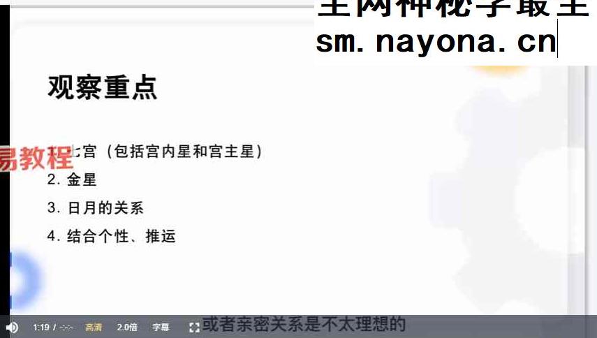 Anna安娜2023占星训练营18集视频