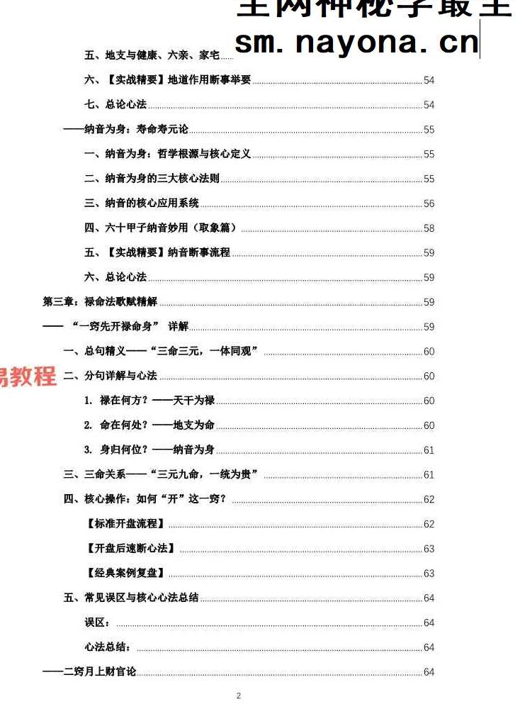 杨春波禄命法盲派真传全解.pdf 412页