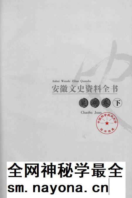 2007版安徽文史资料全书  巢湖卷下.pdf电子版_安徽省志插图1