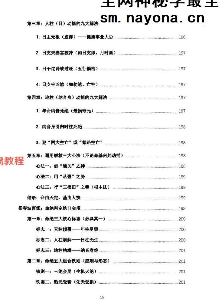 杨春波禄命法盲派真传全解.pdf 412页