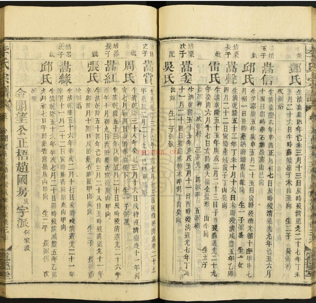 李氏宗谱（犹他州藏湖南省图书馆藏本）共22册