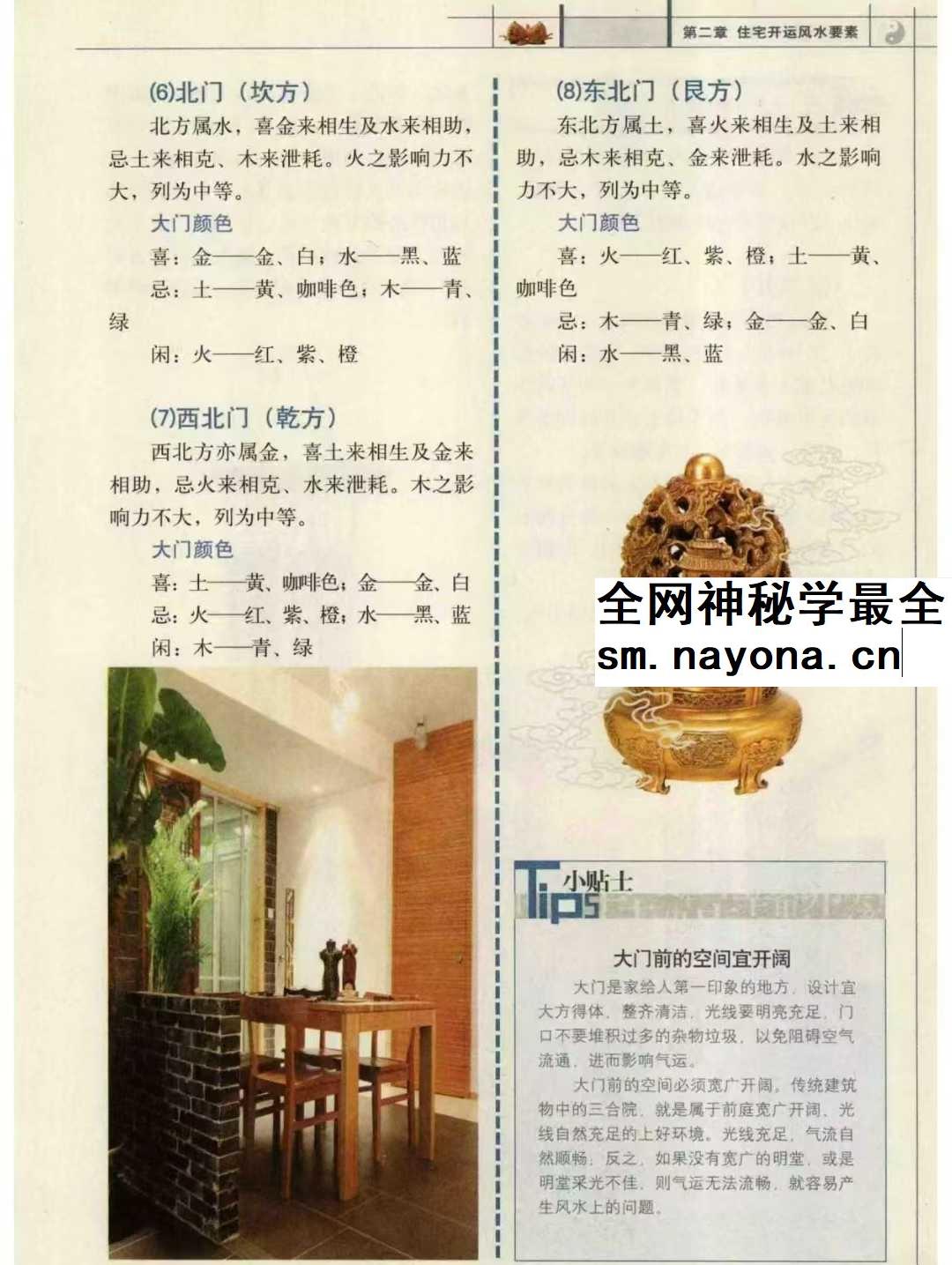 崔江《方位改运秘笈》255页