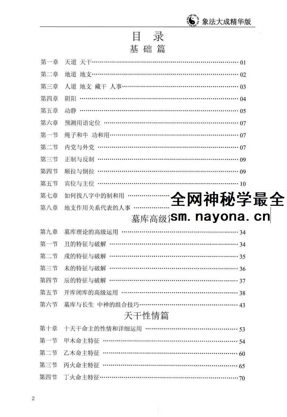 《盲派高级象法》象法大成精华版258页