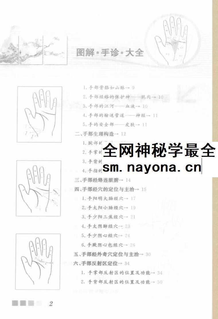 雷子、张家林编着《图解手诊大全》319页