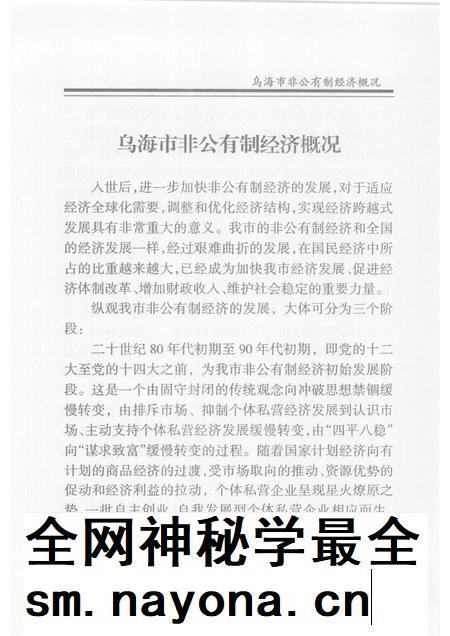 2006-乌海市文史资料选辑 第九辑:非公有制经济发展史.pdf电子版_内蒙古志插图5 2006-乌海市文史资料选辑 第九辑:非公有制经济发展史.pdf电子版_内蒙古志插图5