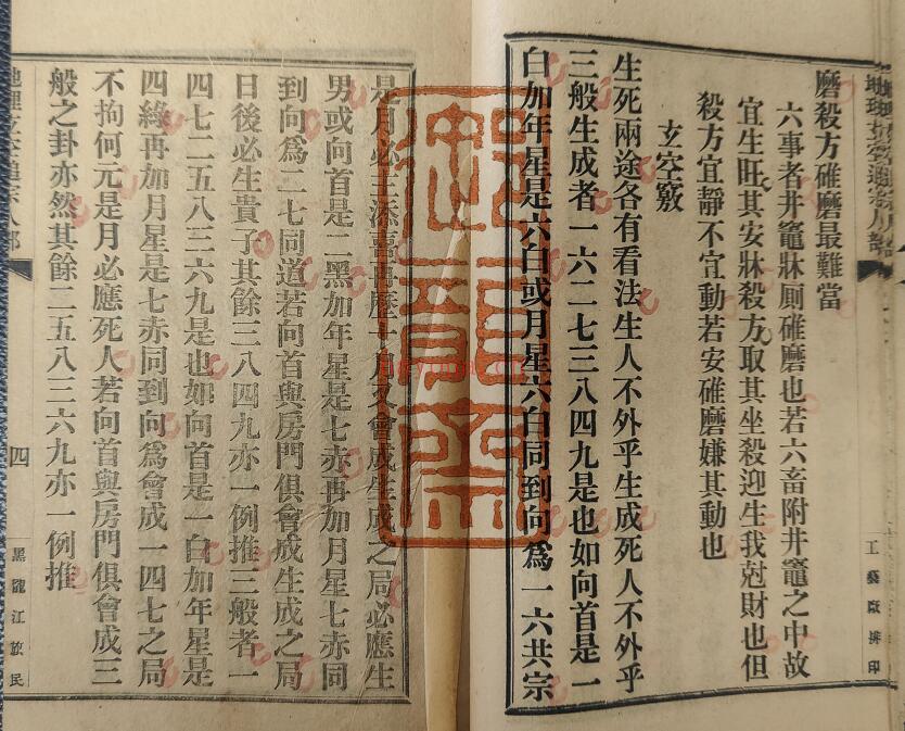 风水堪舆古籍《玄空追宗 人部》48页双页版 国学古籍 第4张-古籍汇典 风水堪舆古籍《玄空追宗 人部》48页双页版 国学古籍 第4张
