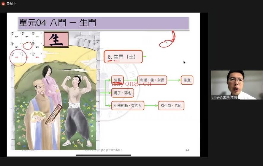 台湾子奇老师《九宫奇门预测学》视频3集+课件