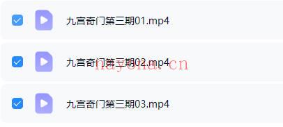 台湾子奇老师《九宫奇门预测学》视频3集+课件