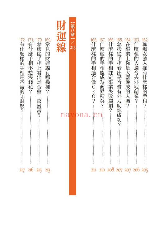 杜易峰《手相开运200问 性格密码一手抓》254页.PDF电子版