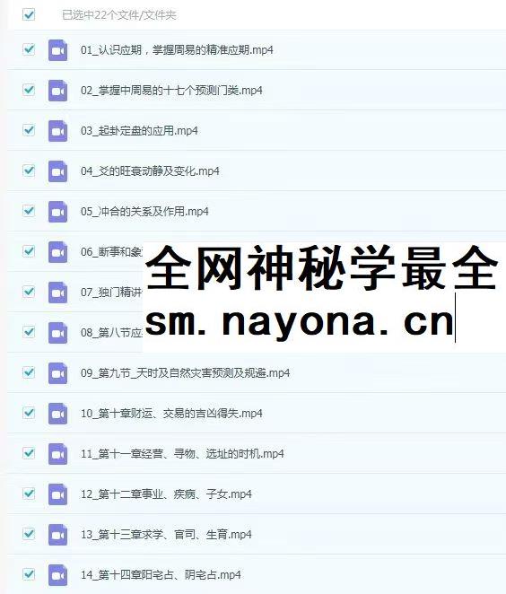 散人六爻大师班视频