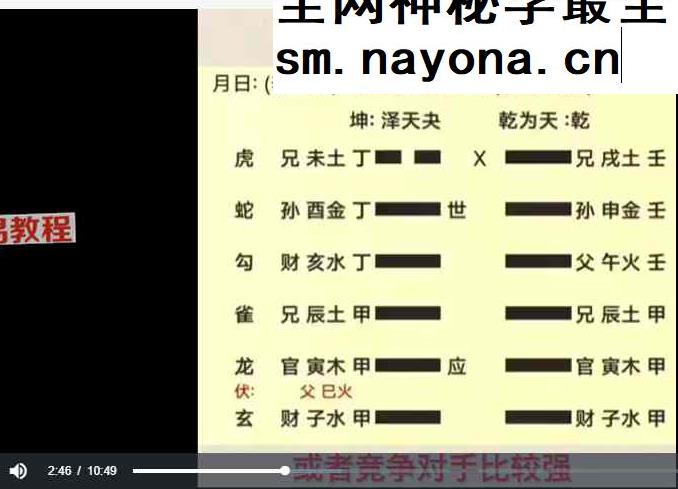 洛洛《六爻预测学》81集视频