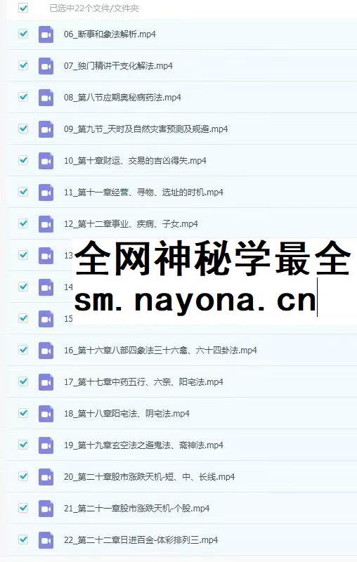 散人六爻大师班视频