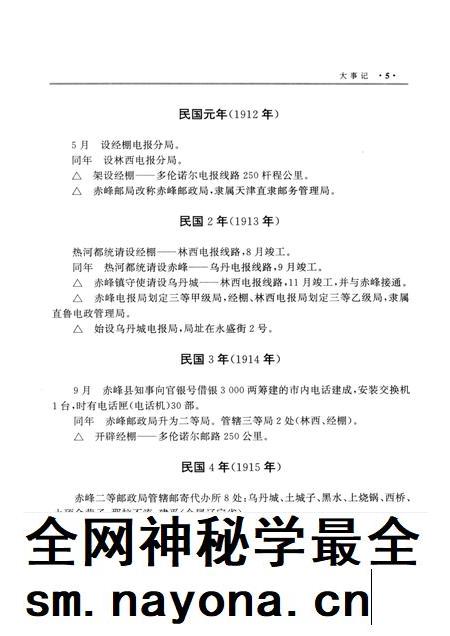 1998-赤峰市邮电志.pdf电子版_内蒙古志插图5