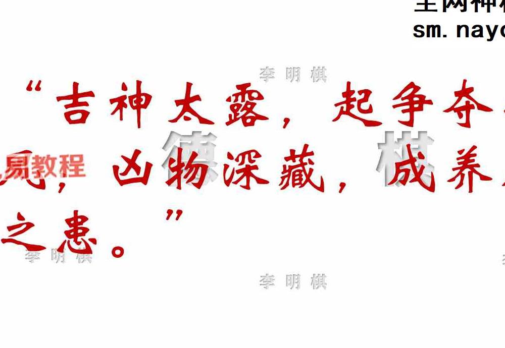 李明棋老师 地支藏干的奥秘及运用秘籍.pdf 46页