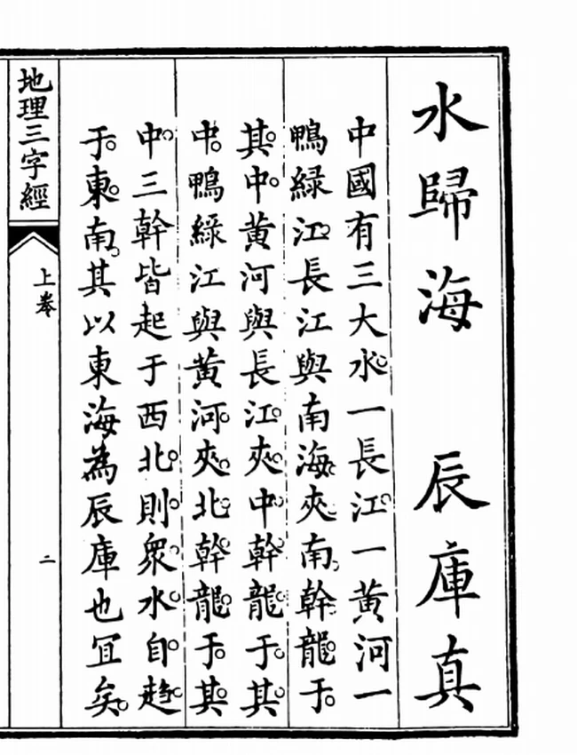 地理三字经插图 地理三字经插图