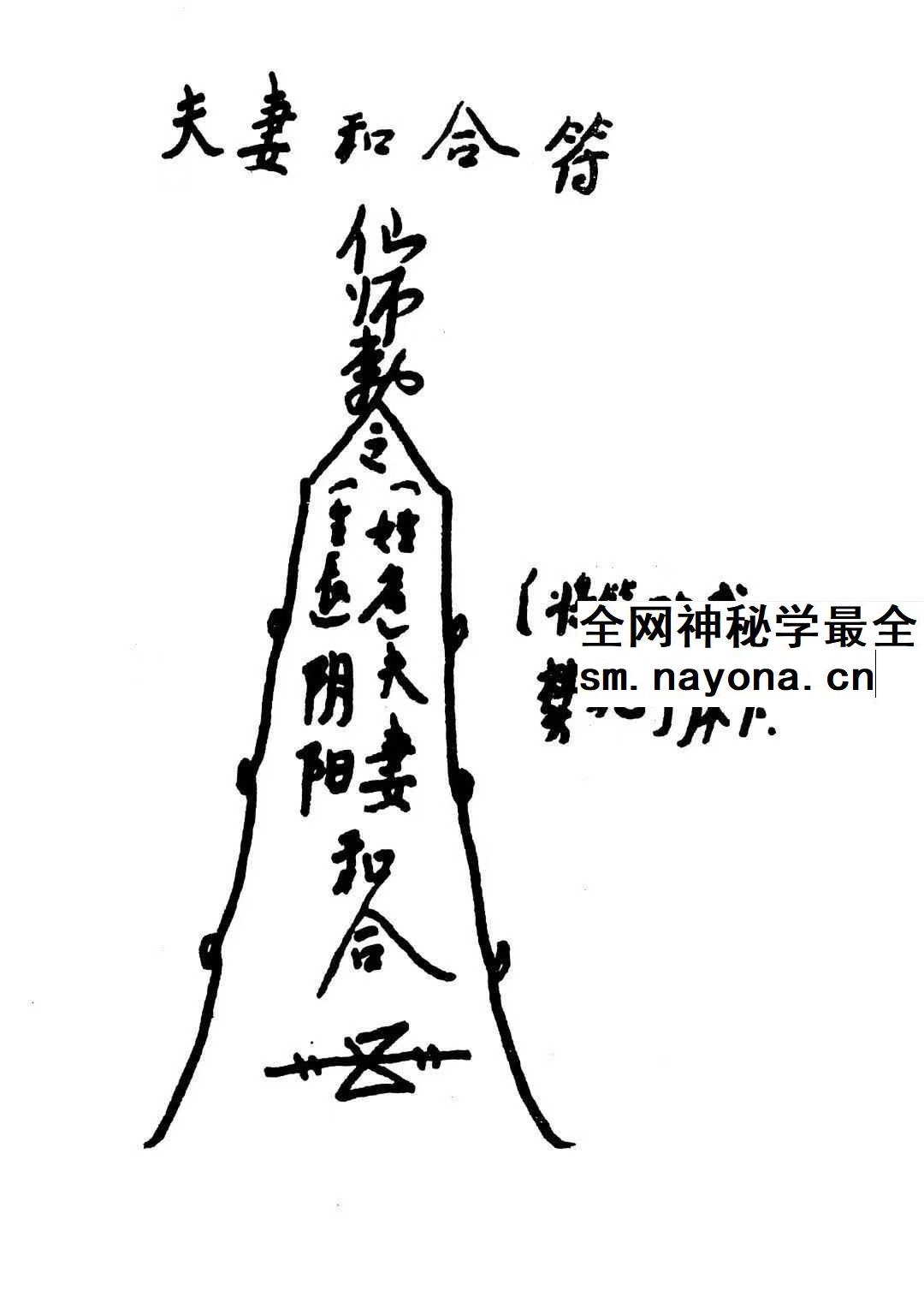 《道教常用咒语汇编+怎样画符+民间化解法术》道教文化179页