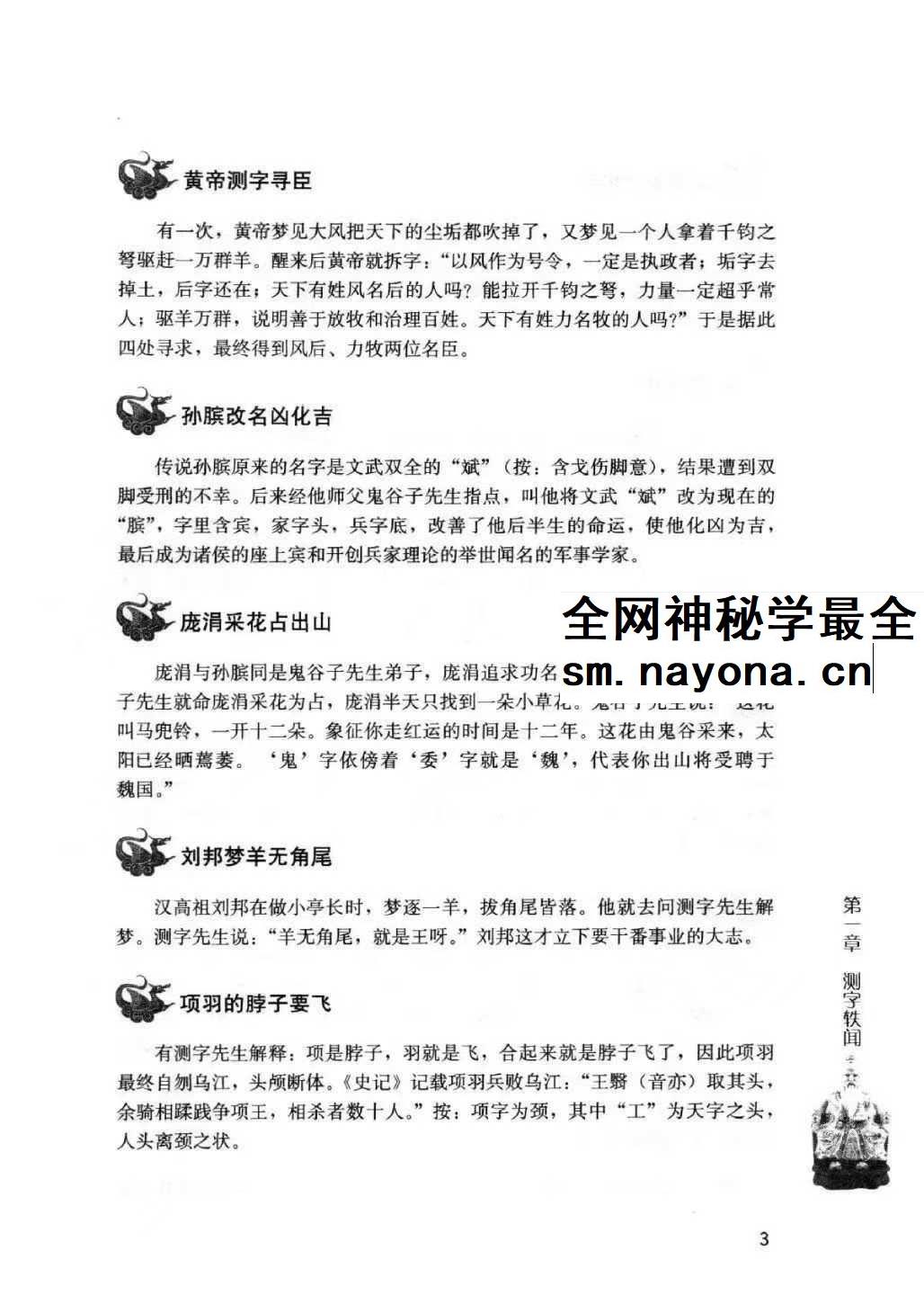 蔡大成《测字解密》中华神秘文化测字术 古今测字一千六百例384页