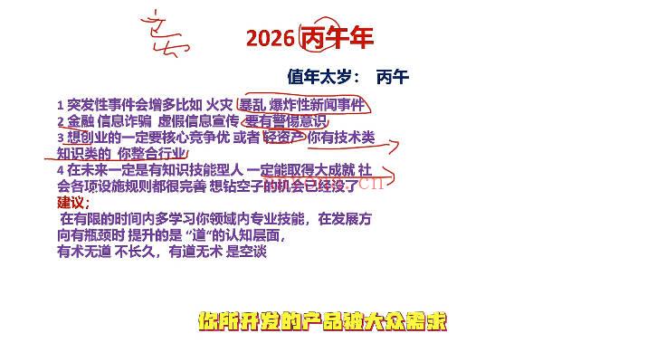 林炳坤《2026年运详解》视频4集