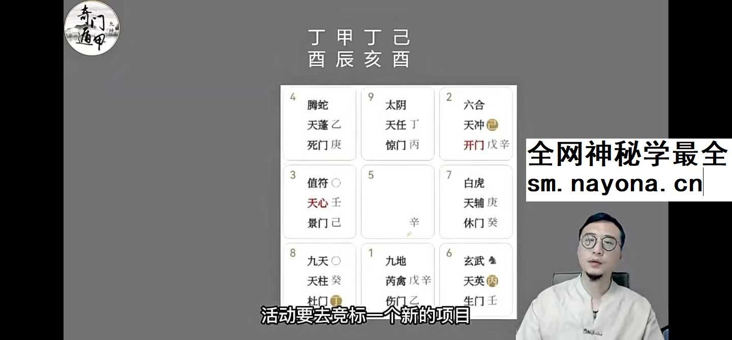 张九坤奇门2025年整理升级班37集视频+电子资料