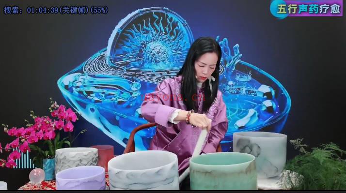 詹唐宁《五行七脉 水晶钵音药疗愈营》视频7集