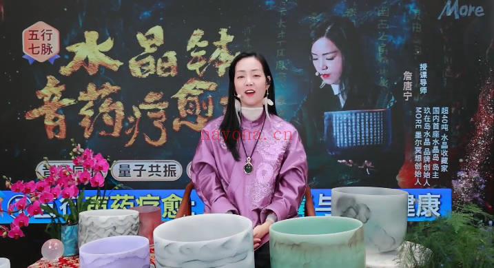 詹唐宁《五行七脉 水晶钵音药疗愈营》视频7集