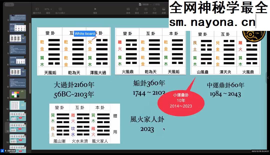 贺侨莉 丙午流年运程视频一集