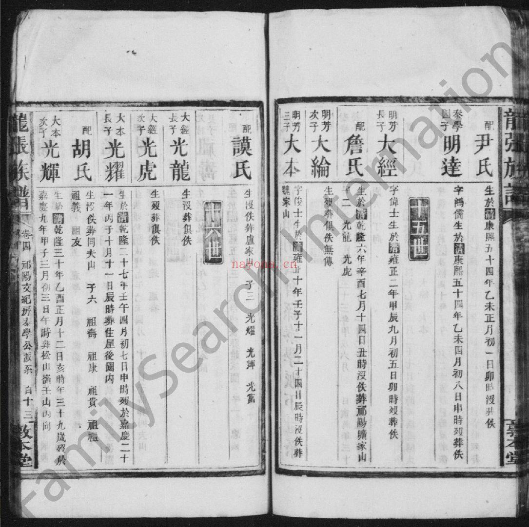 张氏宗谱族谱(犹他州藏湖南省)-第01部分-共287册